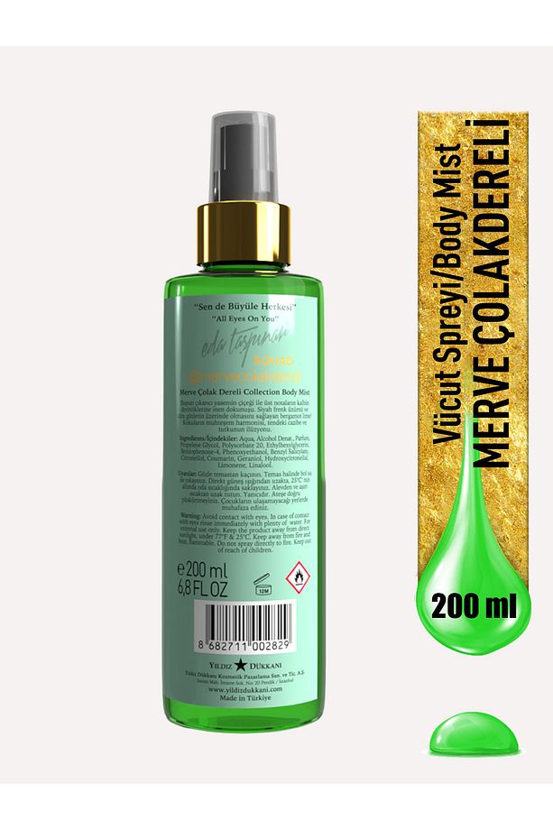 Squad Illusion Merve Çolak Dereli Collection Body Mist Vücut Spreyi (EGX74) - 3