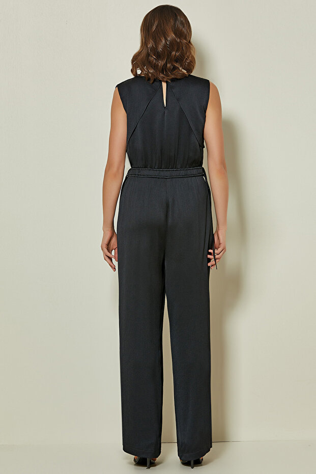 Anvelop Siyah Saten Tulum - 2