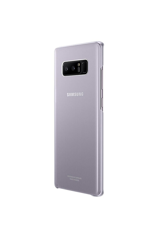 Galaxy Note 8 Clear Cover Mor (Kılıf) - 2