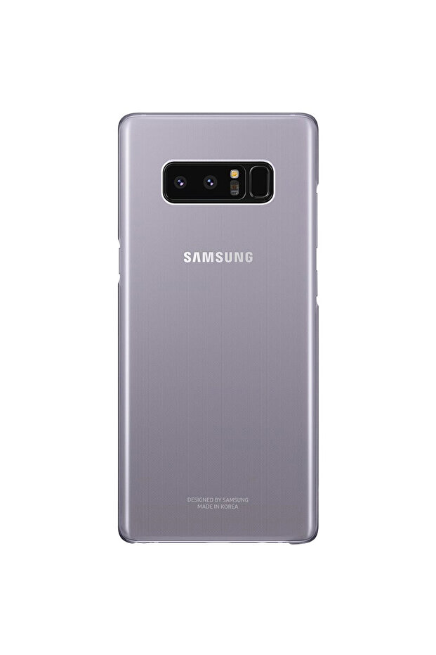 Galaxy Note 8 Clear Cover Mor (Kılıf) - 1