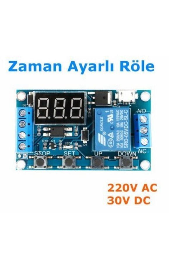 Zamanlayıcı Kuluçka Makinasında Viyol Zamanlama Zaman Ayarlı Röle Zaman Tetiklemeli Röle USB Arduino - 1
