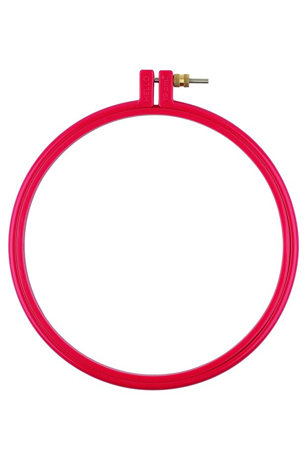 Screw Plastic Pulley Embroidery Pulley 19 cm Red