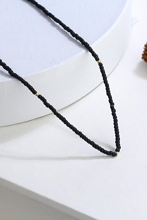 Onix Taşlı Dİzi Kolye - 2