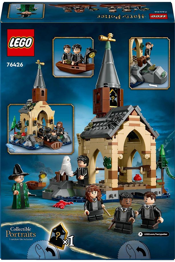 ® Harry Potter™ Hogwarts™ Şatosu Kayıkhanesi 76426 - 8+ Koleksiyonluk Oyuncak Seti (350 Pr) - 5