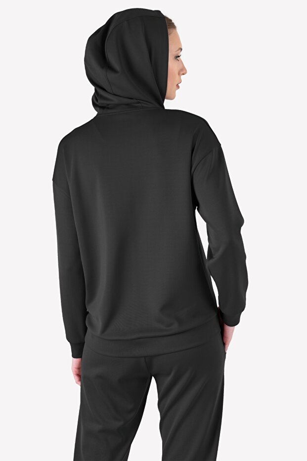 Kadın Kapüşonlu Sweatshirt 23n-2111 - 5
