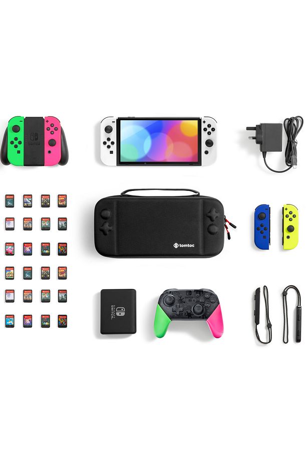 Fancycase A05 Siyah Nintendo Switch Kılıfı - G05l1d1 - 8