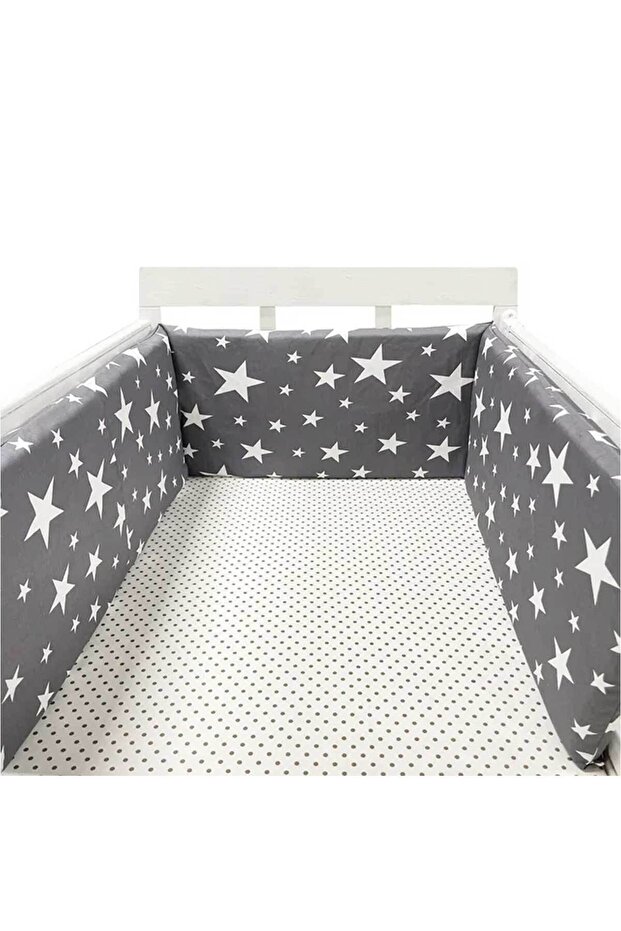 240 cm One Piece Crib Edge Protector - Haline Edge Protection and Bed Barrier
