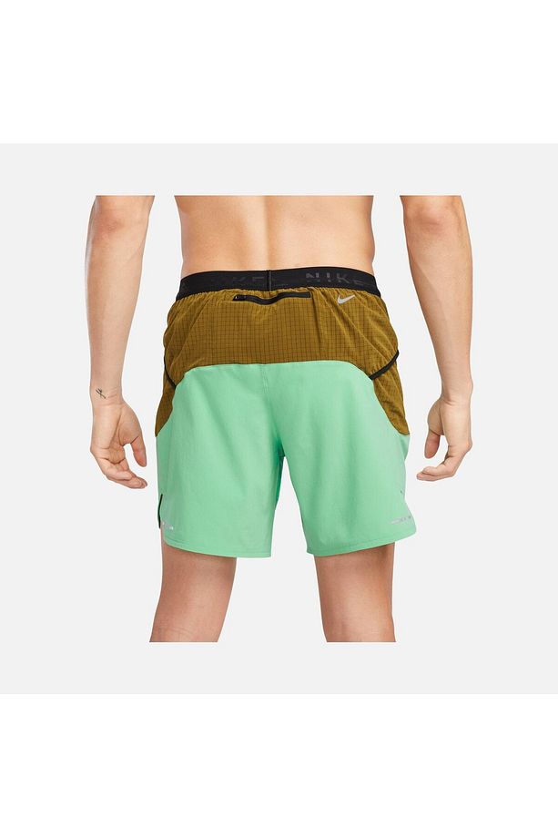 Dri-Fit Trail Second Sunrise Brief-Lined 7'' Running Yeşil Erkek Şort - 2