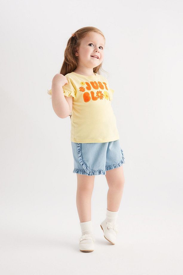 Kız Bebek Jean Şort Z8272a223sm - 1