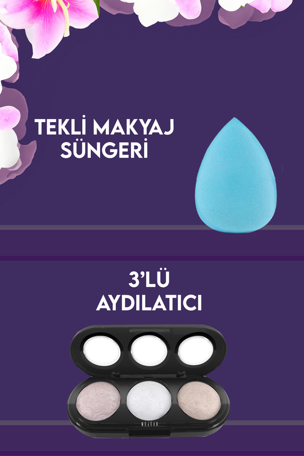 Mega 32 Parça Makyaj Seti Buğday Ten - 3