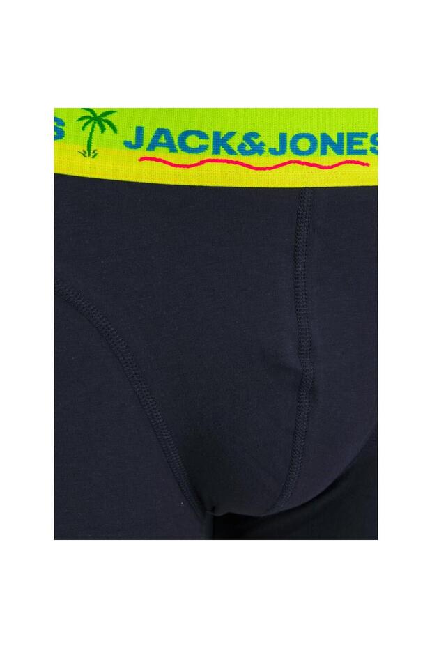 12250609 Jacthomas Solid Trunks 3 Pack Erkek Boxer - 8