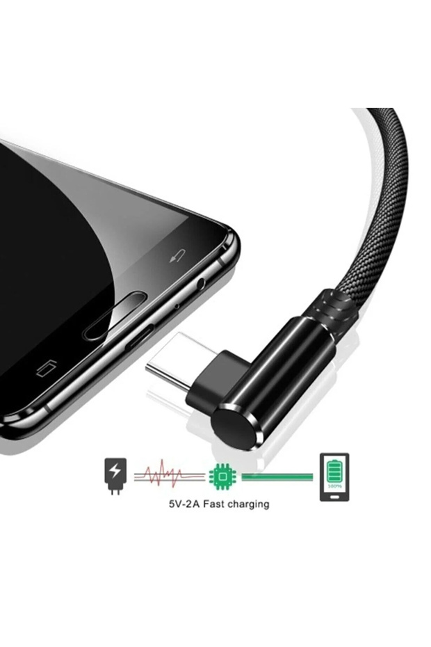 3 Metre Oyuncu Şarj Kablosu Type-C 3A 3m USB - TYPE C - 2