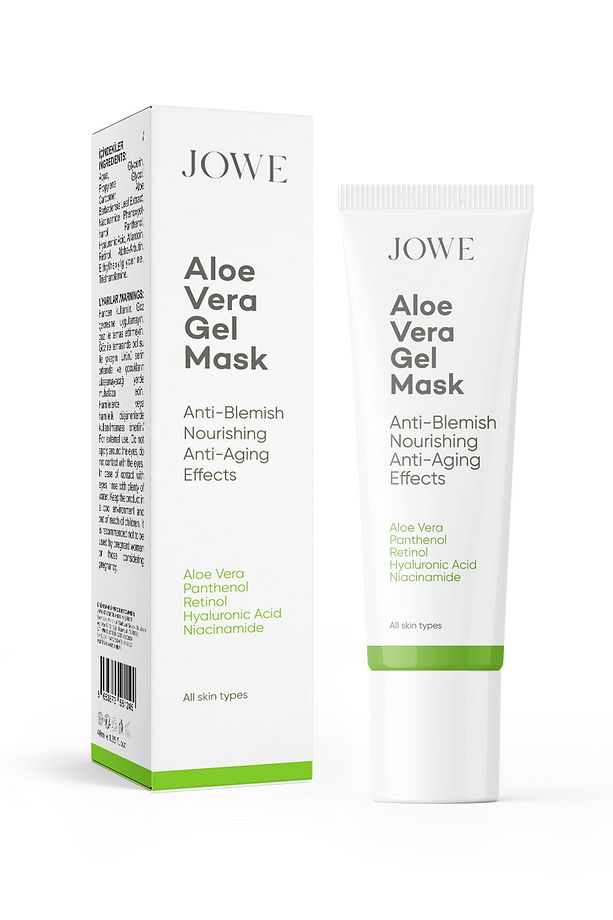 Aloe Vera Özü Gençleştirici Ve Aydınlatıcı Jel Maske - 40 ml - 5