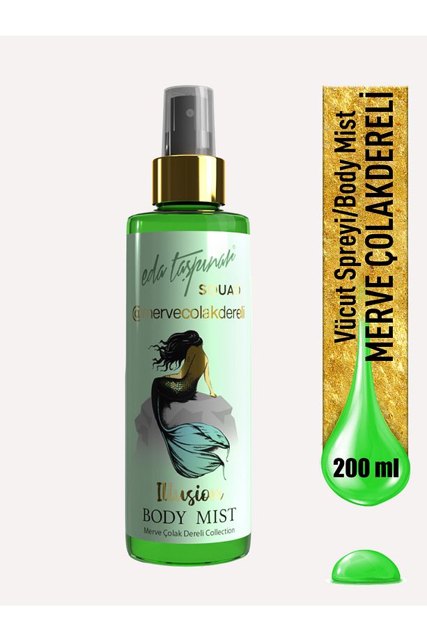 Squad Illusion Merve Çolak Dereli Collection Body Mist Vücut Spreyi (EGX74) - 1