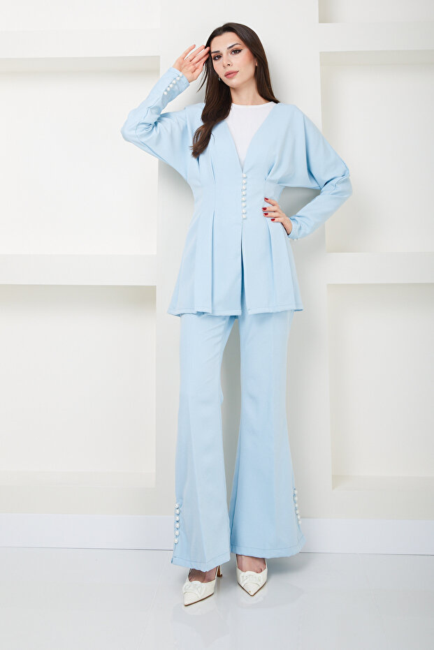 طقم جاكيت وبنطلون من Valle - 1