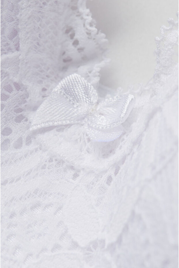 Adele Triangle Bra in Lace - 5