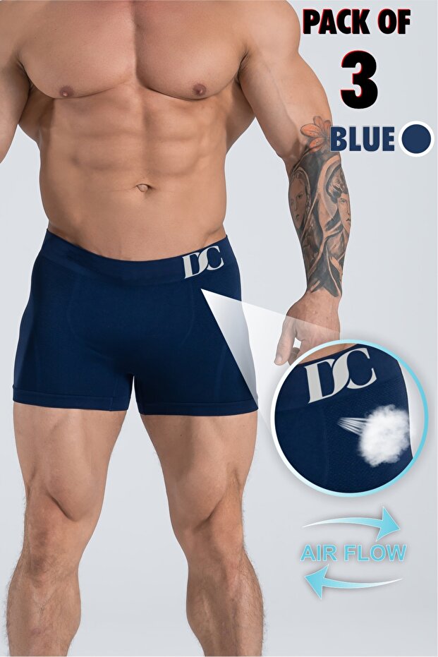 Erkek Boxer 3'lü Paket - 1