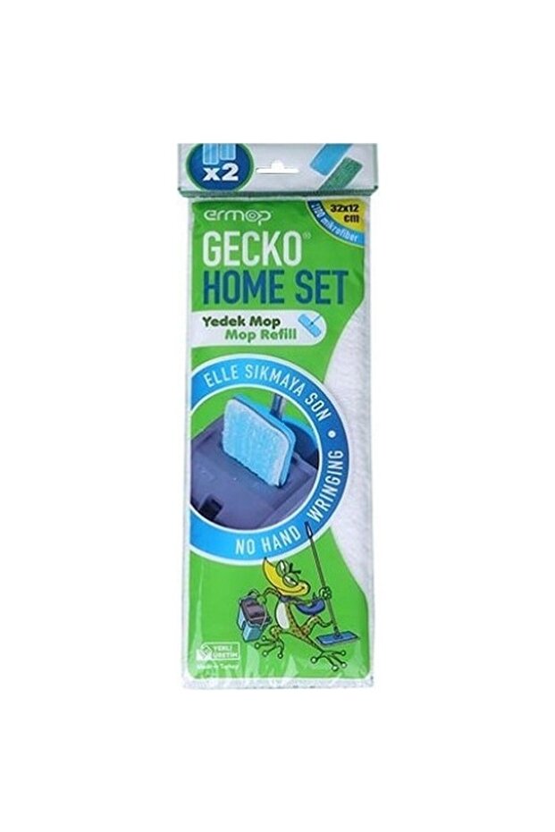 Gecko Mikrofiber  Yedek 2 2 Adet Yedek - 1
