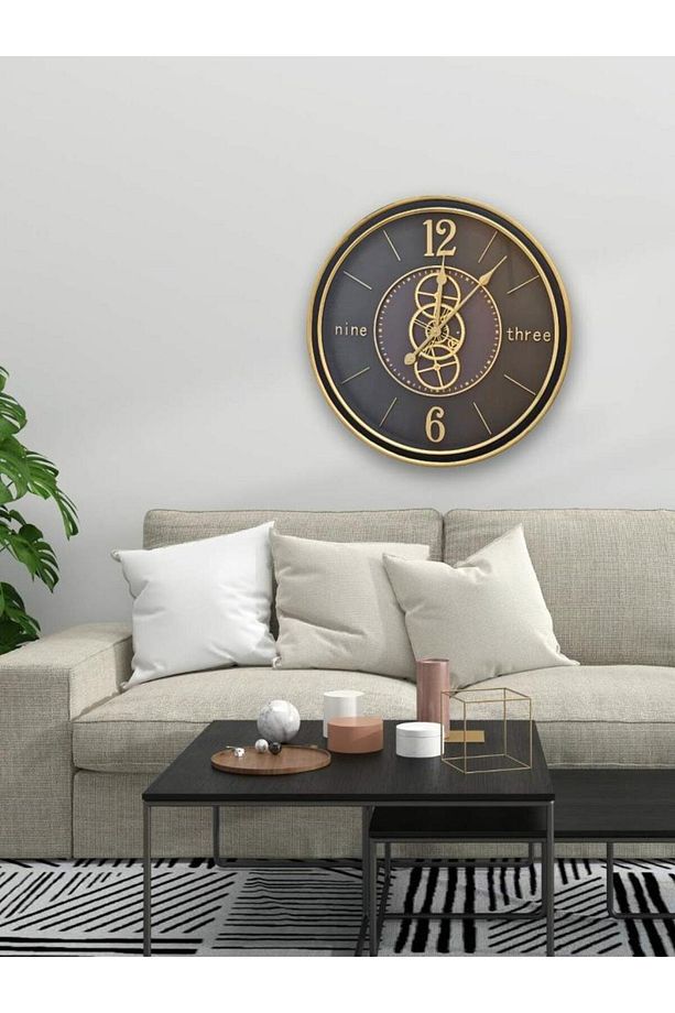 MODENA ÇARKLI METAL DUVAR SAATİ 60CM - 3