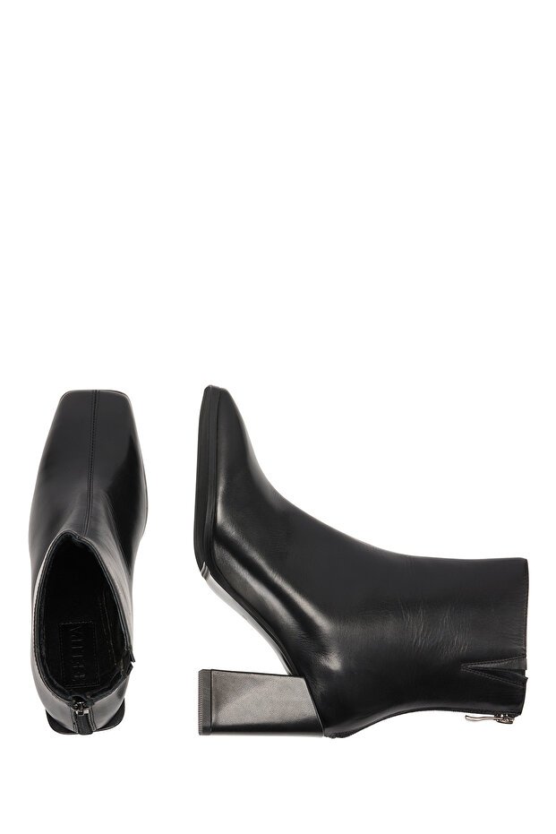 Leder Stiefelette - 4