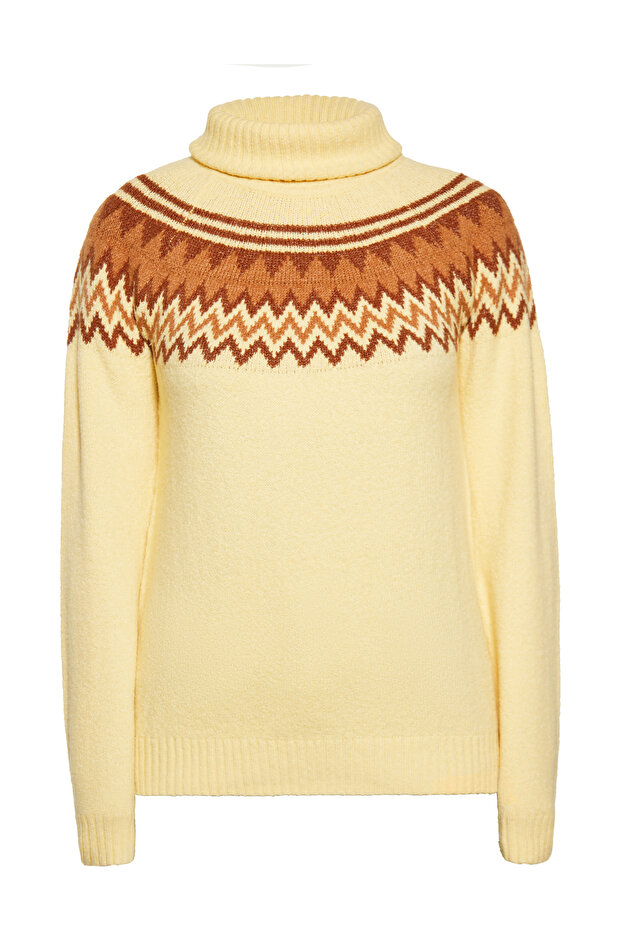 knitted sweater - 1