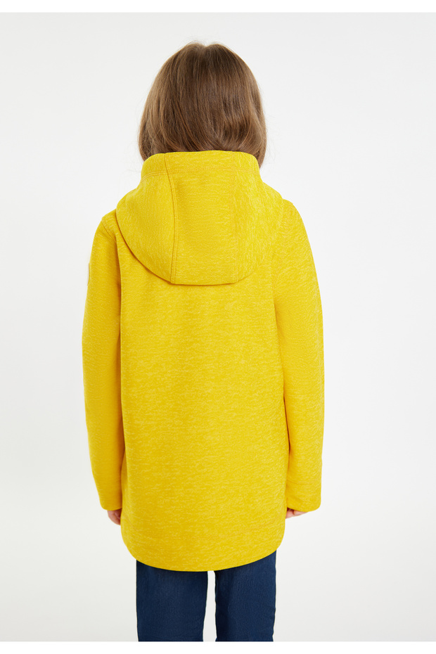 Strickfleecedufflecoat pentru fetiță - 4