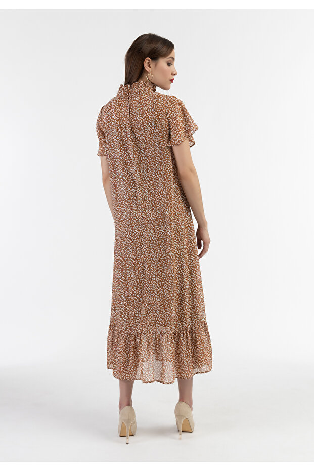 Chiffon midi dress - 2