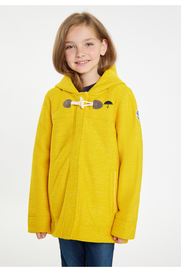 Strickfleecedufflecoat pentru fetiță - 3