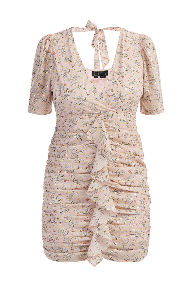 Drapiertes Kleid - 2