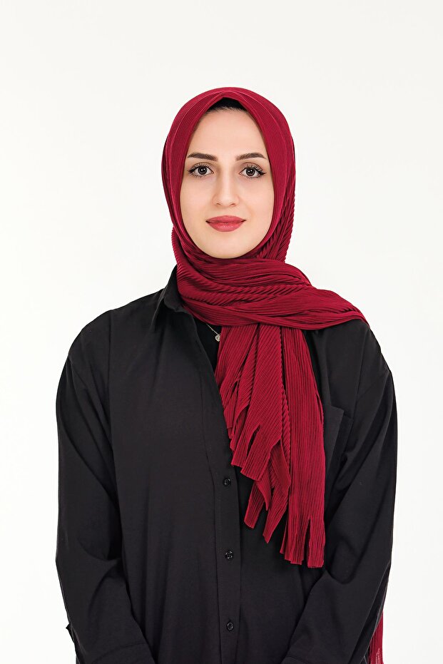 حجاب عملي مطوي شال جاهز