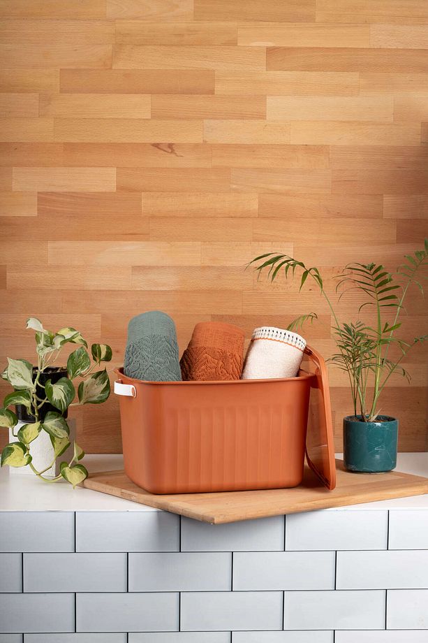 Boxy Çok Amaçlı Kutu 15LT Kiremit - 1
