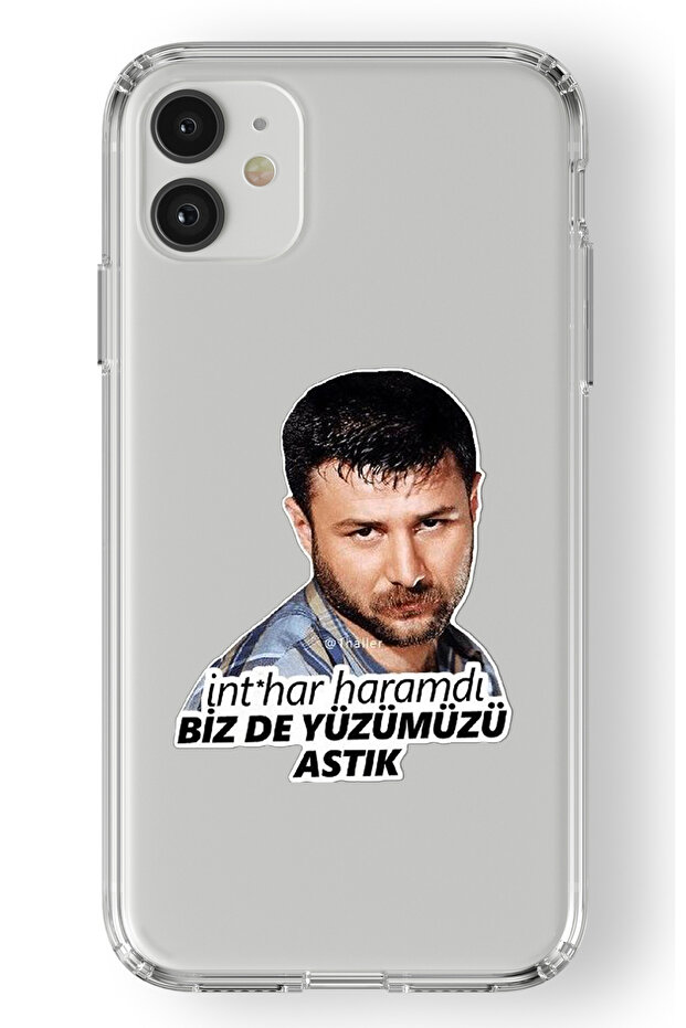 iPhone 11 Compatible Printed Transparent Case with Our Face Design - 1