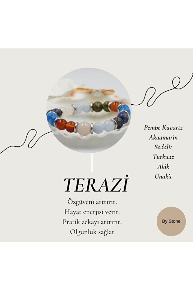 Libra (Women) Natural Stone Bracelet | Certified