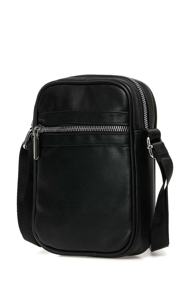 22 CN PU CROSS BAG 2PR Siyah Erkek Çapraz Çanta - 2