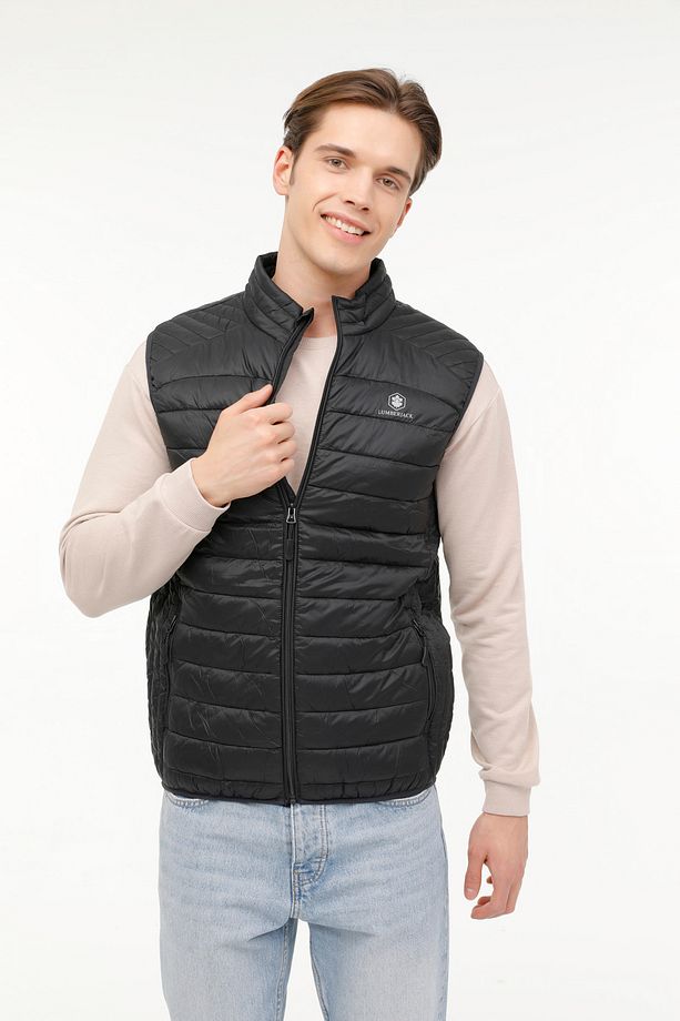 M-SN7 ANDRO VEST 2PR Siyah Erkek Yelek - 1