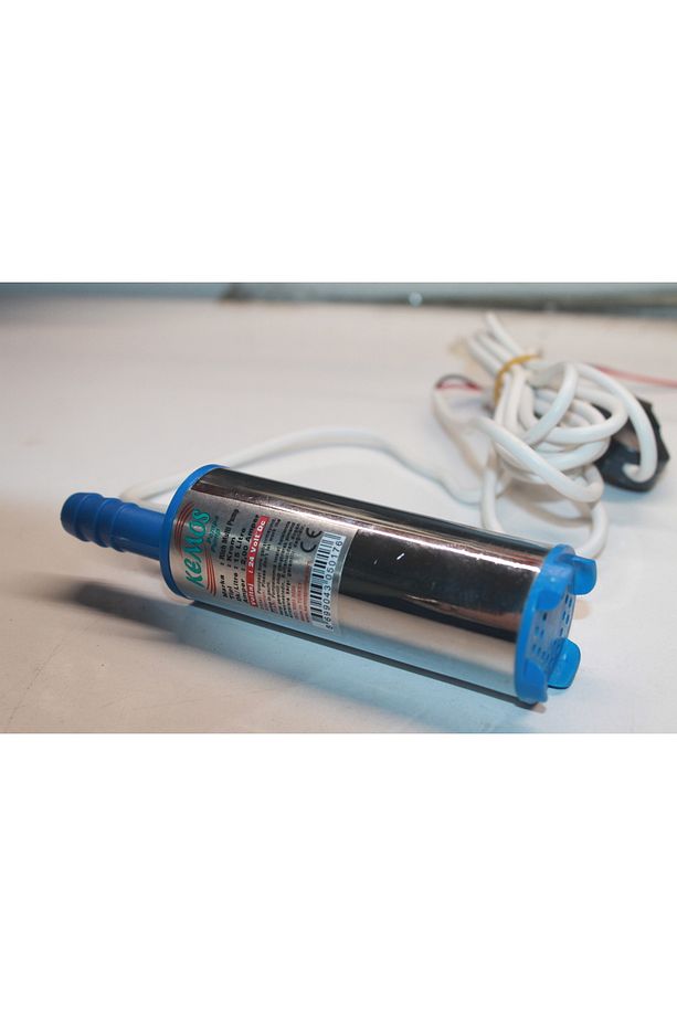 RİCH 24 VOLT KROM DALGIÇ TİPİ SIVI AKTARMA POMPASI(ARAPUAR + ÇAKMAKLIK) - 1