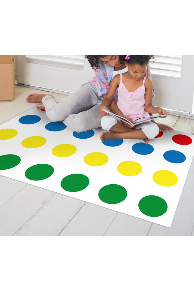Vinyl Tarpaulin Twister Game Vinyl Carpet 70X100 cm
