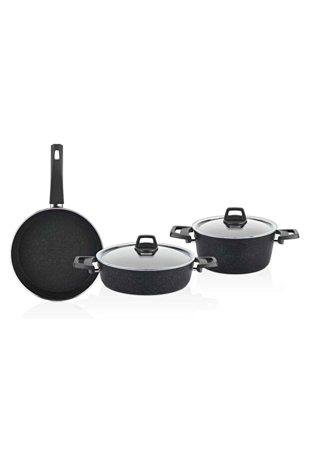 Ozd Paçi 5 Parça Granit Set - 2