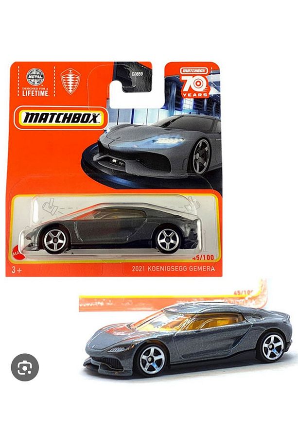 2021 Koenigsegg Gemera Matchbox 1:64 Ölçek - 1