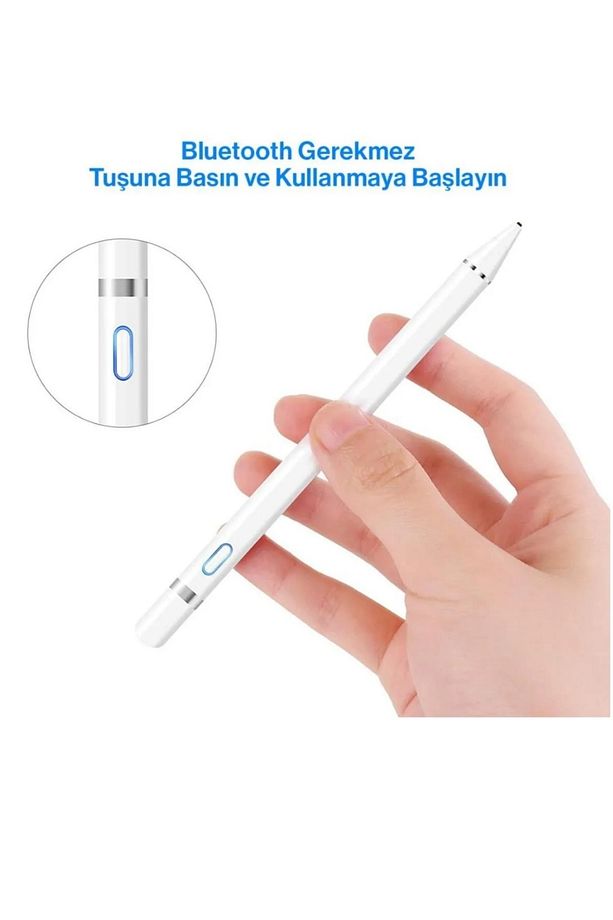 Tüm Cihazlara Uyumlu Dokunmatik Universal Stylus Ipad  ios Android Tablet Kalemi - 3