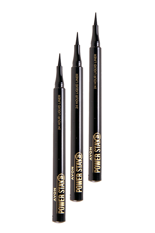 مجموعة Power Stay Liquid Liner Blackest Black الثلاثية