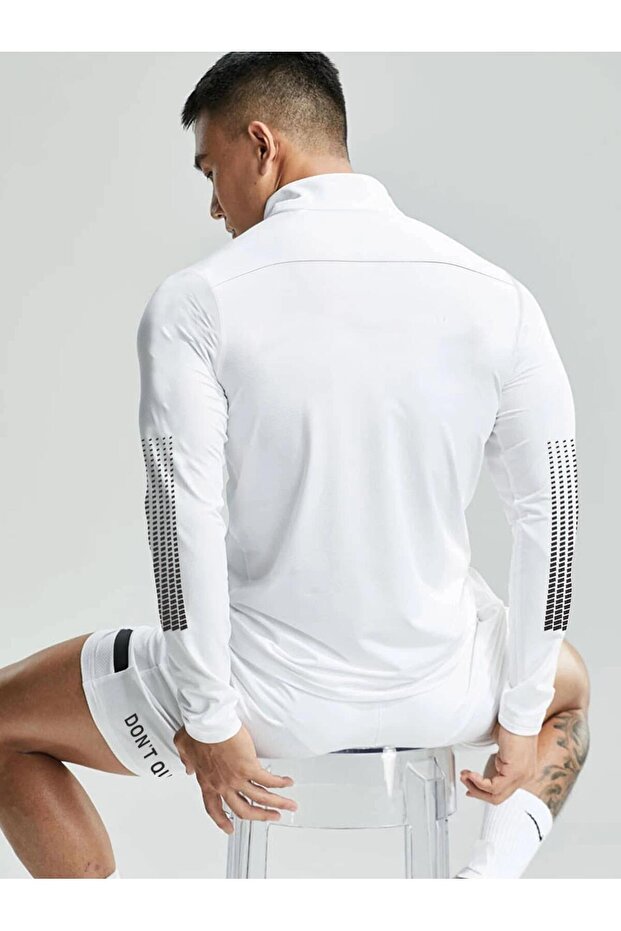 Ghassy Co. Męska koszulka do biegania z długim rękawem Quick Dry Damp - 2