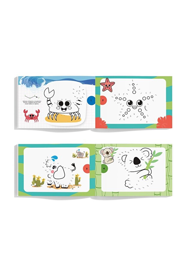 Dot Dot Animals Book - 2
