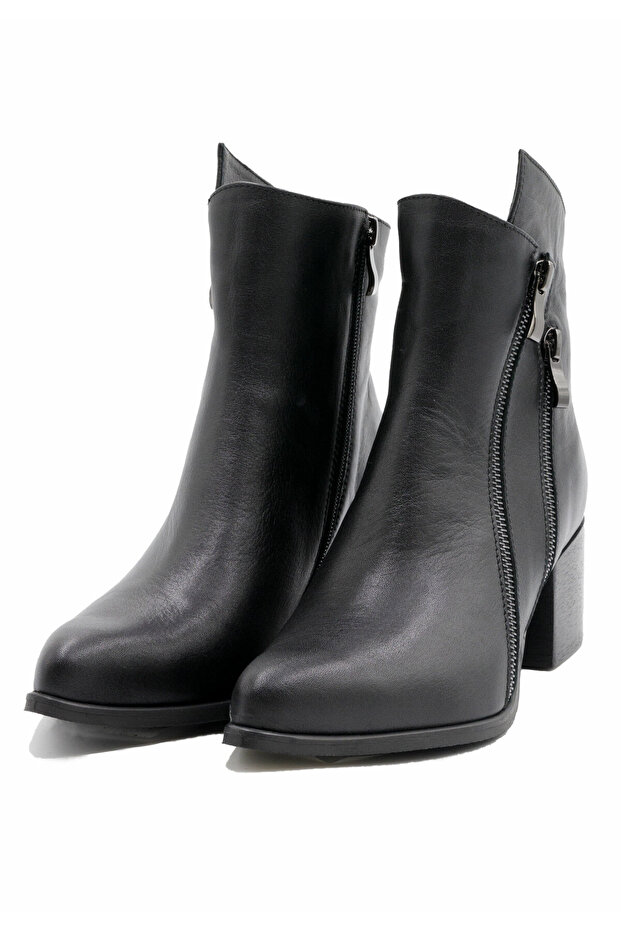 Leder Stiefeletten - 5