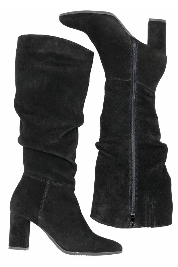 Veloursleder Stiefel - 4