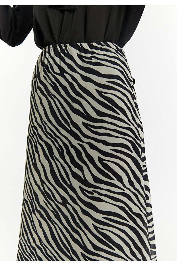 Rock mit Zebra-Print - 5