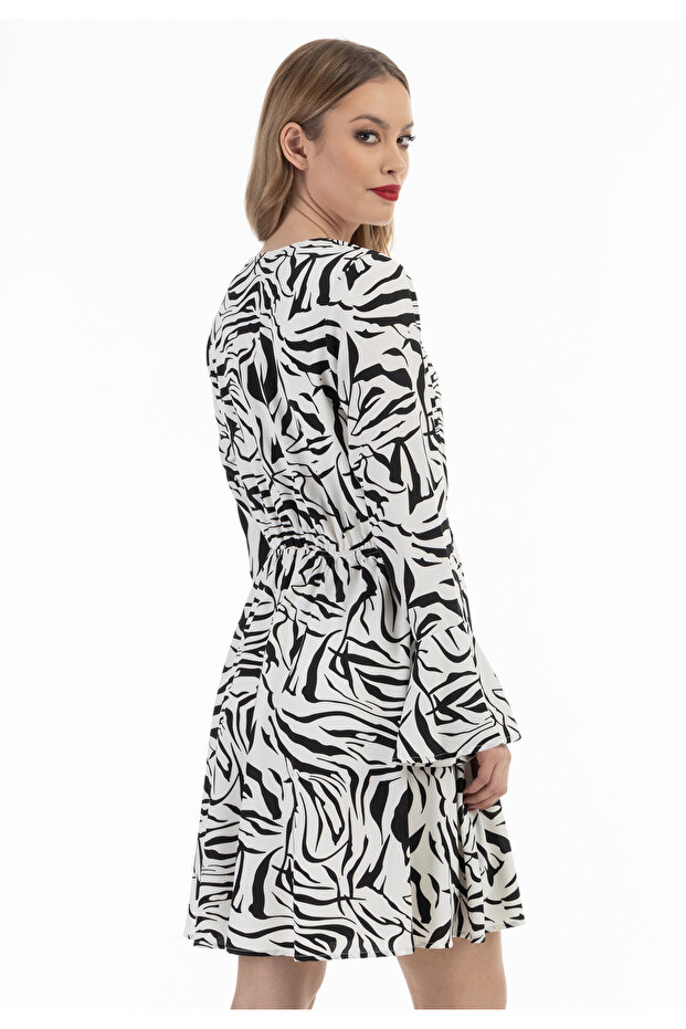 Kleid - Zebraprint - 4