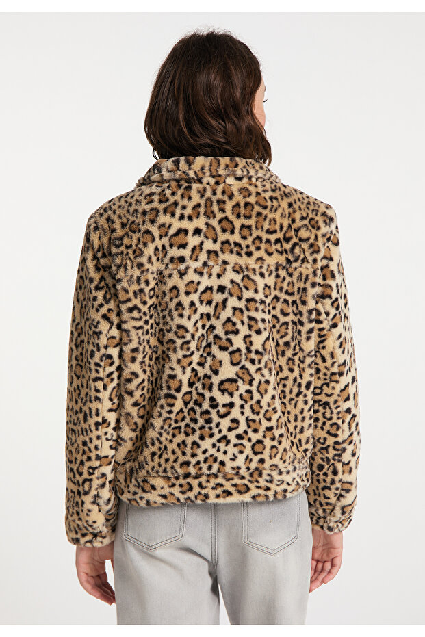 Faux fur jacket isha - 4