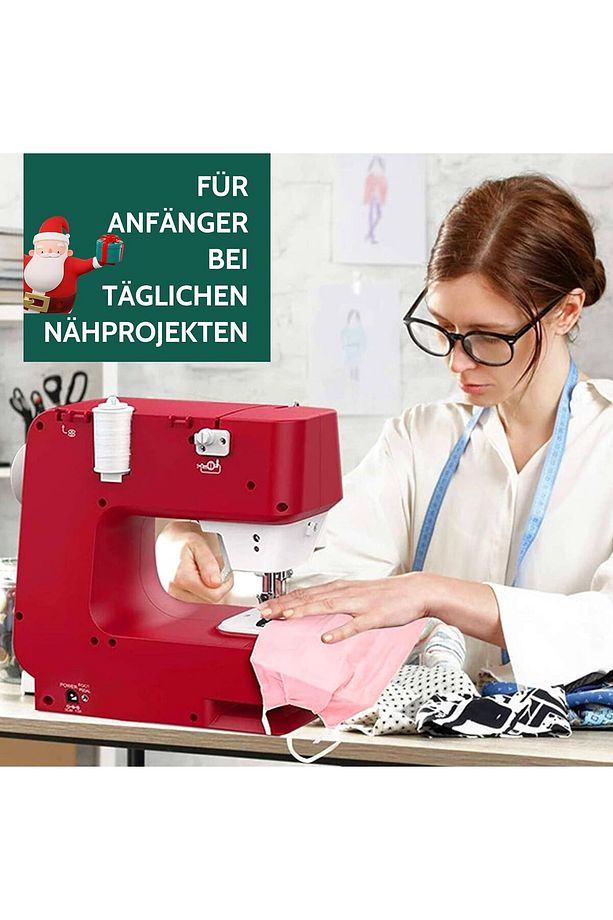 Mini El Dikiş Makinesi: Çift Hızlı, Tüm Fonksiyonlara Sahip, Hafif ve Seyahat İçin - 7