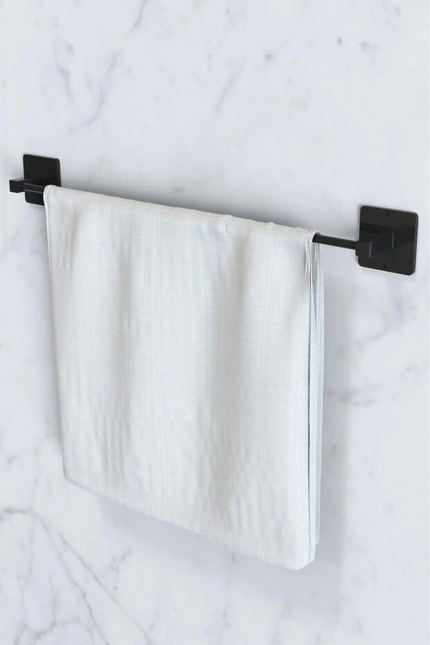 Yapışkanlı 4 lü Uzun Havluluk Rulo Kağıt Havluluk Tuvalet Wc Kağıtlık Banyo Mutfak Set - 3